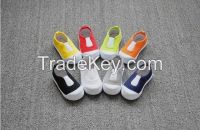 children's shoes Candy color cotton canvas breathable kids shoes