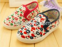 latest style spring autumn 2016 Children shoes casual soft bottom boys girls canvas shoes wholesale
