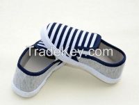 baby shoes children shoes soft sole stripe printing boys girls canvas shoes