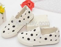 comfortable soft breathable point students boys girls shoes children's casual canvas shoes factory direct sale