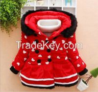 High quality baby jacket thick warm winter baby jacket
