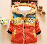 cheap baby jacket cartoon winter toddler jacket