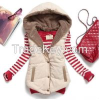 Winter Fashion Fur Hood Cotton Thick Warm 2016 Winter Fashion New Style