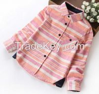 2016 wholesale autumn spring new style kids boys breathable shirt
