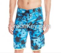 Flower coconut sublimation print board shorts