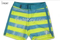 Fashionable Mens Custom Printed Boardshorts 4 Way Stretch Quick Dry