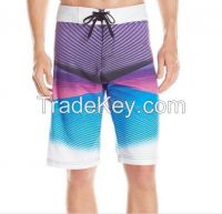 Microfiber polyester 4-way stretch board shorts