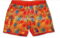 Wholesale Quick Dry Beach Trunks Blank Board Shorts Sale for boys
