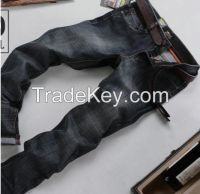 Wholesale business men casual straight pants new style jeans for men