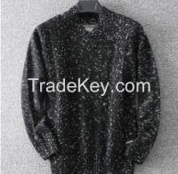 Men's v neck knitted sweater models sweater for mens