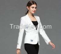 Popular Best-Selling 2016 fashion style floral lady blazers