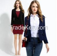 Special top sell crop top women blazer