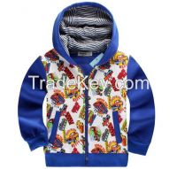 Hot selling high quality popular low price casual children bright colored cheap hoodie
