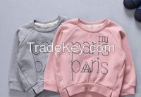 Garment factory wholesale crewneck sweatshirt for children custom made