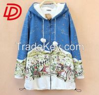 Colourful pullover plain Hoodies Customized girls Fashion Hoodies wholesale cotton hoody teen girls clothing