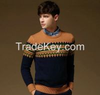 wholesale knitted Christmas sweater men pullover for wholesale