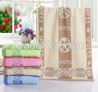 Wholesale Factory Price Dobby 100% Cotton Face Towel, Cotton Towel