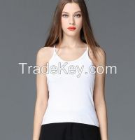 Wholesale Tank top with Lace women Vest Ladies Tank tops for ladies