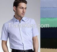 65% Polyester 35% cotton High density and high quality plain colour shirt fabric manufacturer wholesale