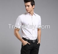 Wholesale stocks latest fashion dresses short sleeve shirt men in China