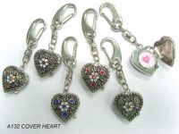 Cover Heart Clip Watch