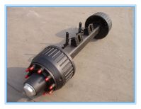 12t 14t 16t German Type BPW Semi Trailer Axle With Square or Round Axle Beam Spare Parts