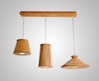 Wood hanging light fixture pendant lighting with CE, UL,CUL approval