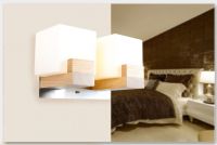 China supplier antique modern wood decorative wall lamp indoor light fixtures