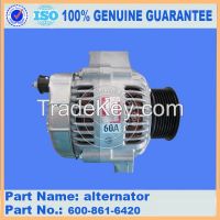 PC220-8 alternator 600-861-6420 original components best quality