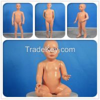 Realistic fibreglass hot kids mannequin for sale