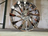 24 inch Starr Sks 469 Rims Chrome Wheels 22 26 28