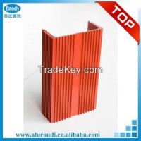 provide 6063 wooden grain aluminum profile for window and door