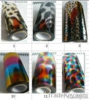 Nail foil paper-roll packing