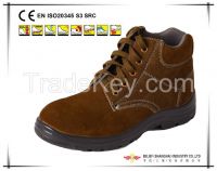 Good Quality Suede Leather Safety Work Shoes
