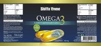 Shiffa Home Brand Omega 3 DHA EPA Fish Oil Softgel Capsule 500 mg x 150 Nutrition Supplement...