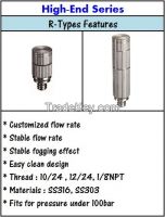 Misting Nozzle for Humidifier, Dust Suppress, Cooling