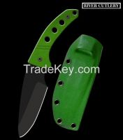 Hot Sale New Knife Quality Hunting knife Fixed Blade Knife Green G10 Handle