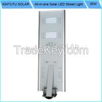 30W all in one solar street light