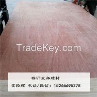 Supply 8mm poplar core commercial plywood
