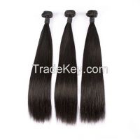 Affordable 7A Grade Unprocessed Virgin Hair Silky Staight Hair weaving