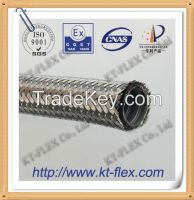 stainless steel waterproof cable protection wire mesh braided flexible conduit with PVC coated