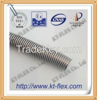 stainless steel waterproof cable protection wire vacuum corrugated flexible conduit