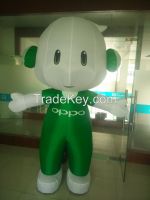 Walking Inflatable Cartoon Model for Advertising