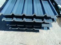 Galvanized prepainted profiled Metal Roof Sheet / Waved style steel sheeting 