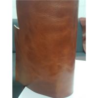High quality factory price Oily Crunch Cow Finished leather. Super soft excellent for beautiful articles bags, shoes,belt