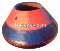 High manganese cone crusher spare parts crusher mantle