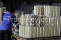 Adhesive tape and PE stretch film