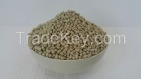 Pelleted rice bran