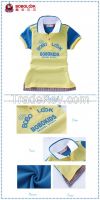 Stand collar cotton shirts 2 colors polo shirt for boys kid wear