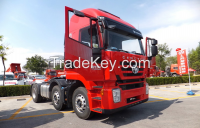 HONGYAN GENLYON M100 390Hp 6*2 LNG Tractor Truck